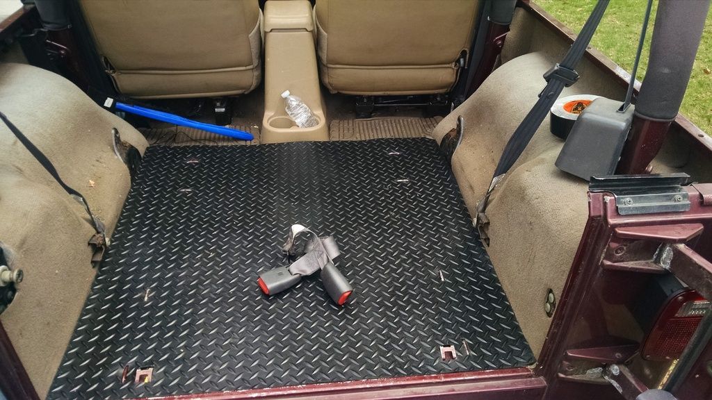 DIY Cheap Cargo Liner Jeep Wrangler Forum